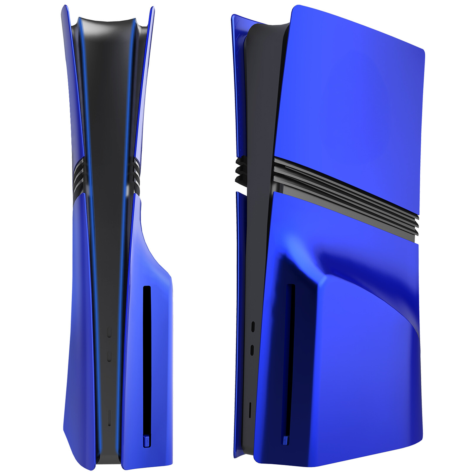 For PS5 PRO Console Case For PS5 PRO Replacement Faceplate Blue Protective Shell