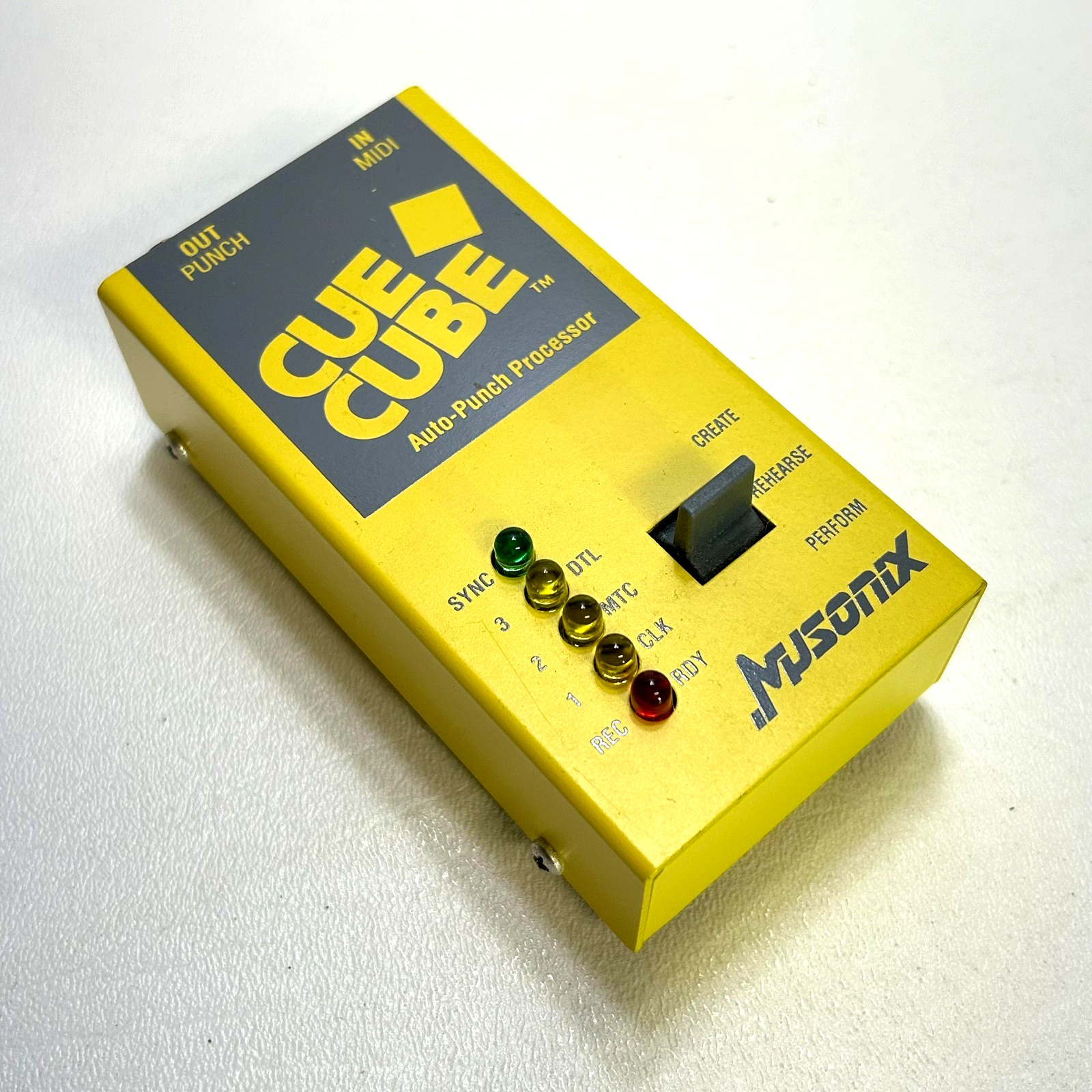 Musonix Cue Cube Auto-Punch Processor MIDI Studio Recording Unit