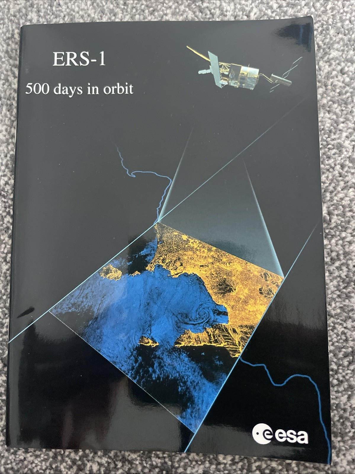 European Space Agency ERS 1 500 Days In Orbit Space Agency Booklet IDTV