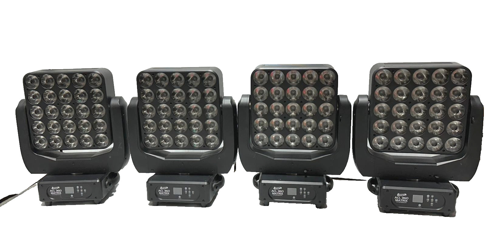 Elation Professional ACL 360 MATRIX Moving Head  Lights  (FOUR) THS