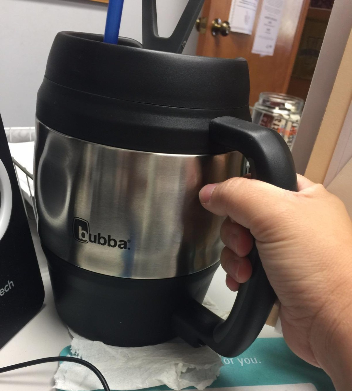 Bubba Classic Insulated Mug, 52 oz., Black Leak Proof Insulated BPA-free New