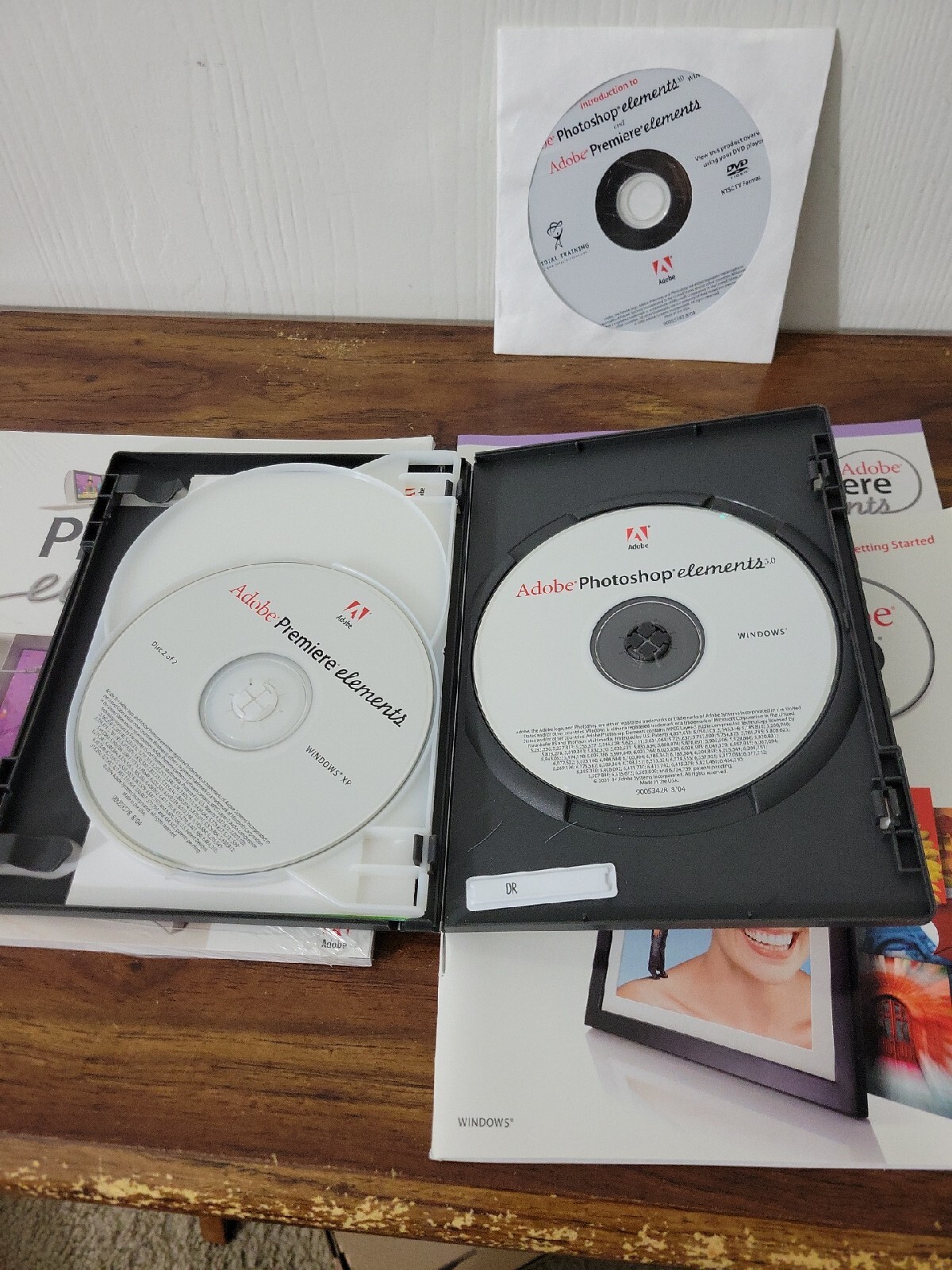 Adobe Photoshop Elements 3.0 PLUS Adobe Premiere Elements, for XP