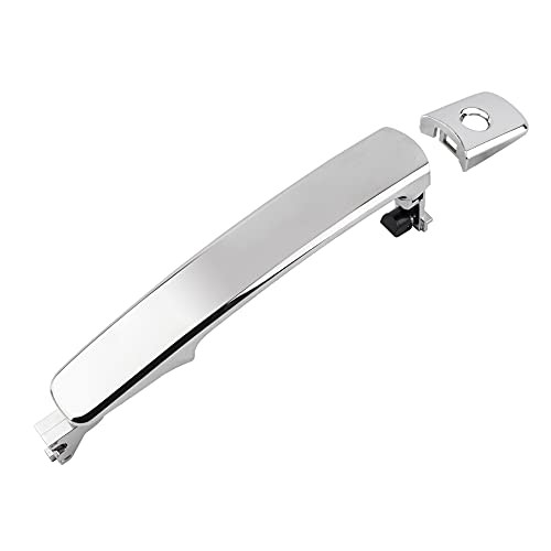 Exterior Chrome Door Handle Front Left Driver Side with Keyhole/Without Smart