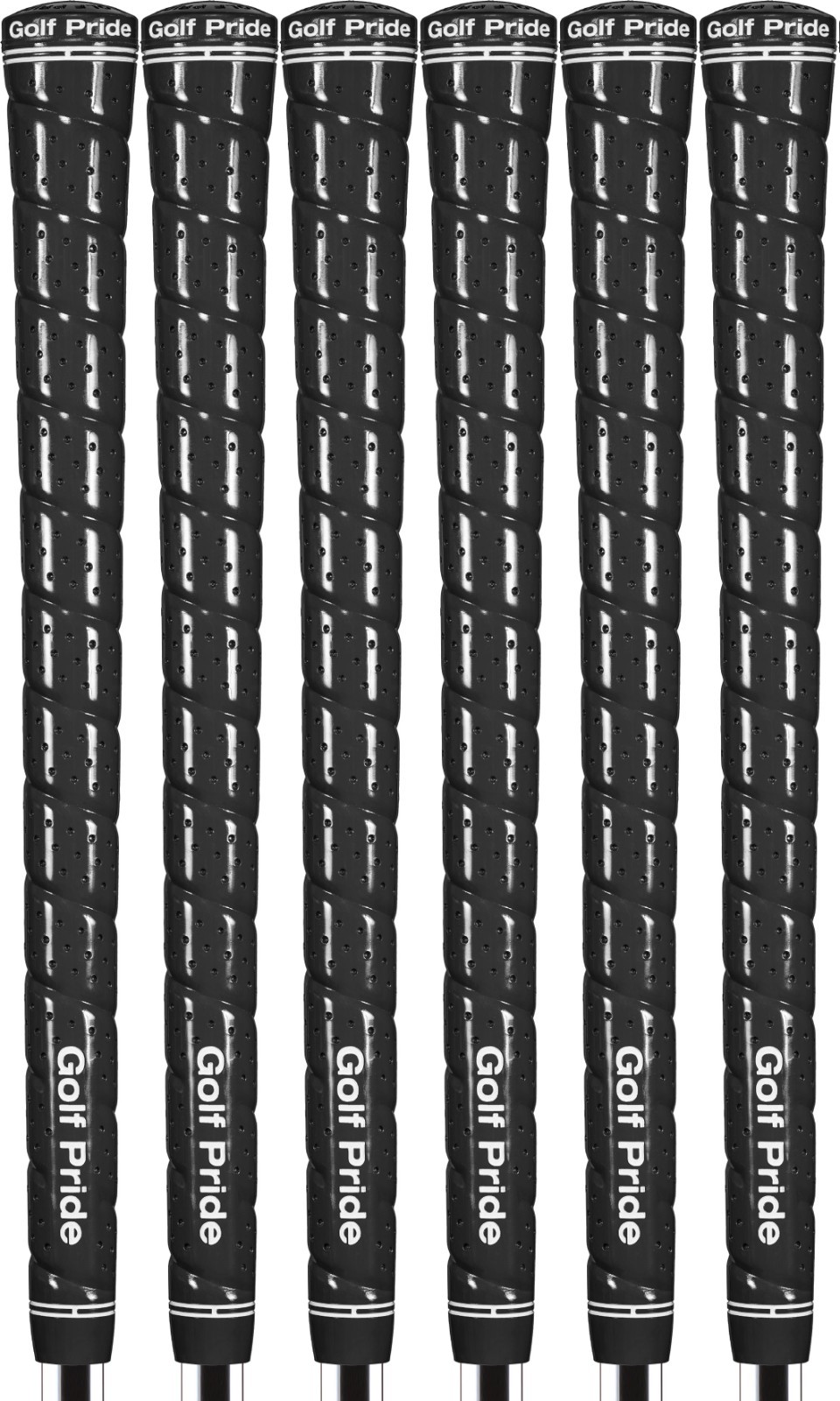 Golf Pride Tour Wrap 2G Golf Grips Undersize Black - Set of 6 - High Tack
