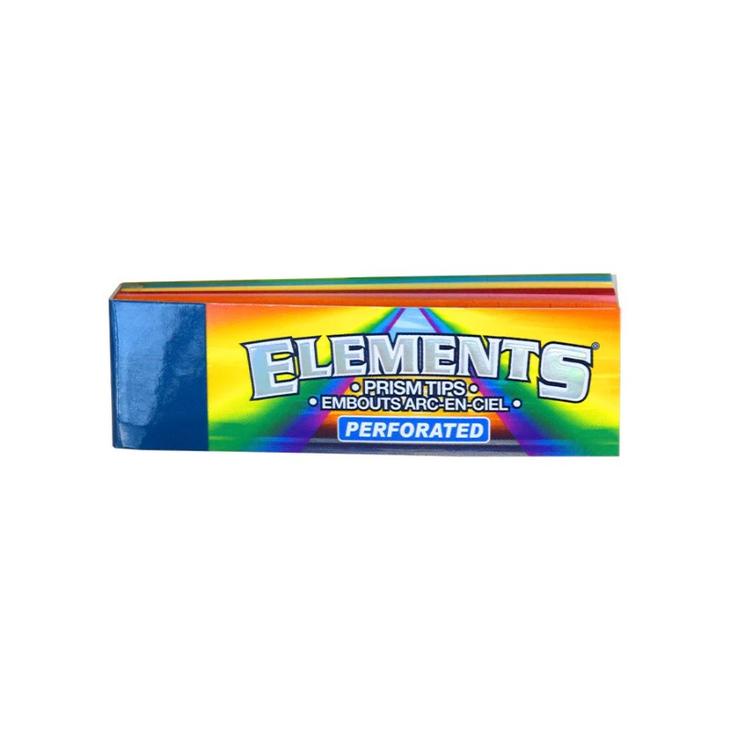 10x Elements Prism Perforated Tips Booklet Regular Lot Smoking Supplies 50 Per