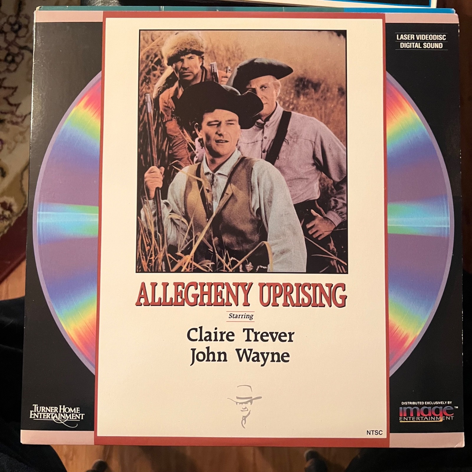 Allegheny Uprising  - Laserdisc  buy 6 for Free Shipping