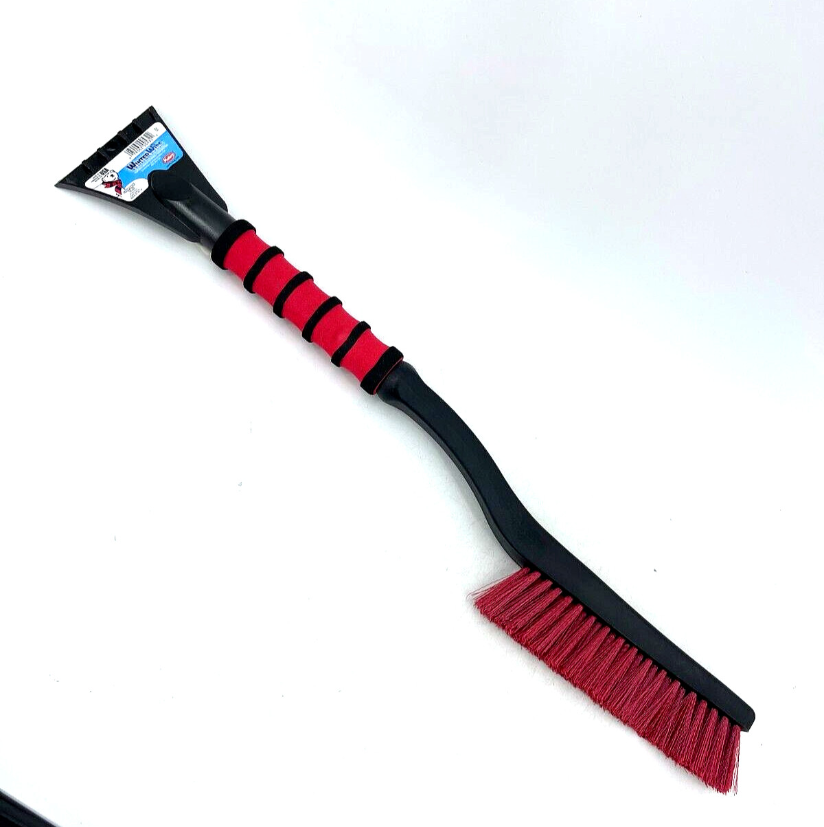 Mallory Winter Wise Snow Brush Scraper Tool Foam Grip Handle