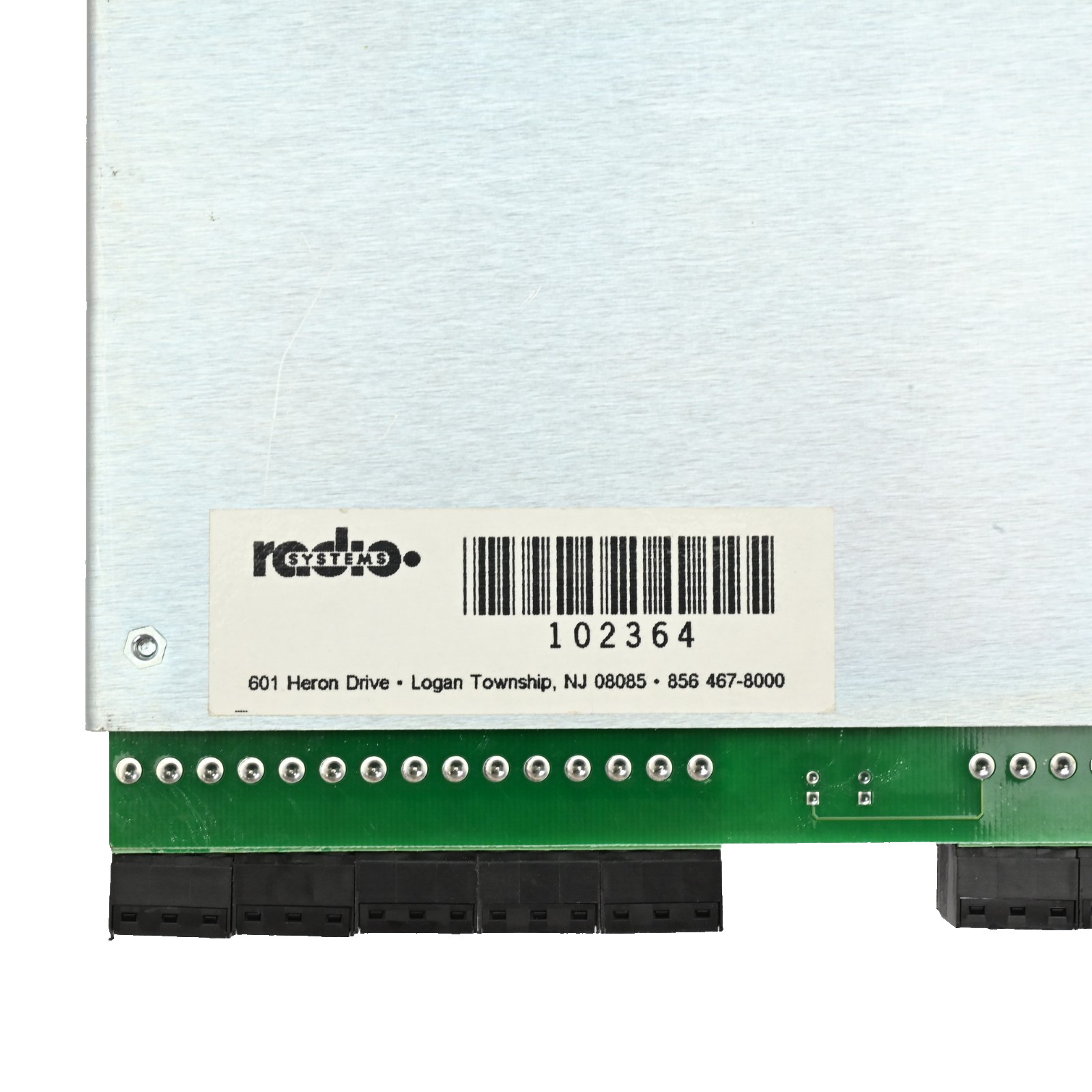 Radio Systems DA-4x4b 4x4 Balanced Audio Distribution Amplifier w/ Power Cable