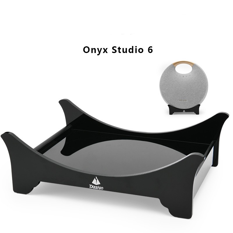 For Harman Kardon Onyx Studio 6 Speaker Acrylic Desktop Stand Holder Base Black