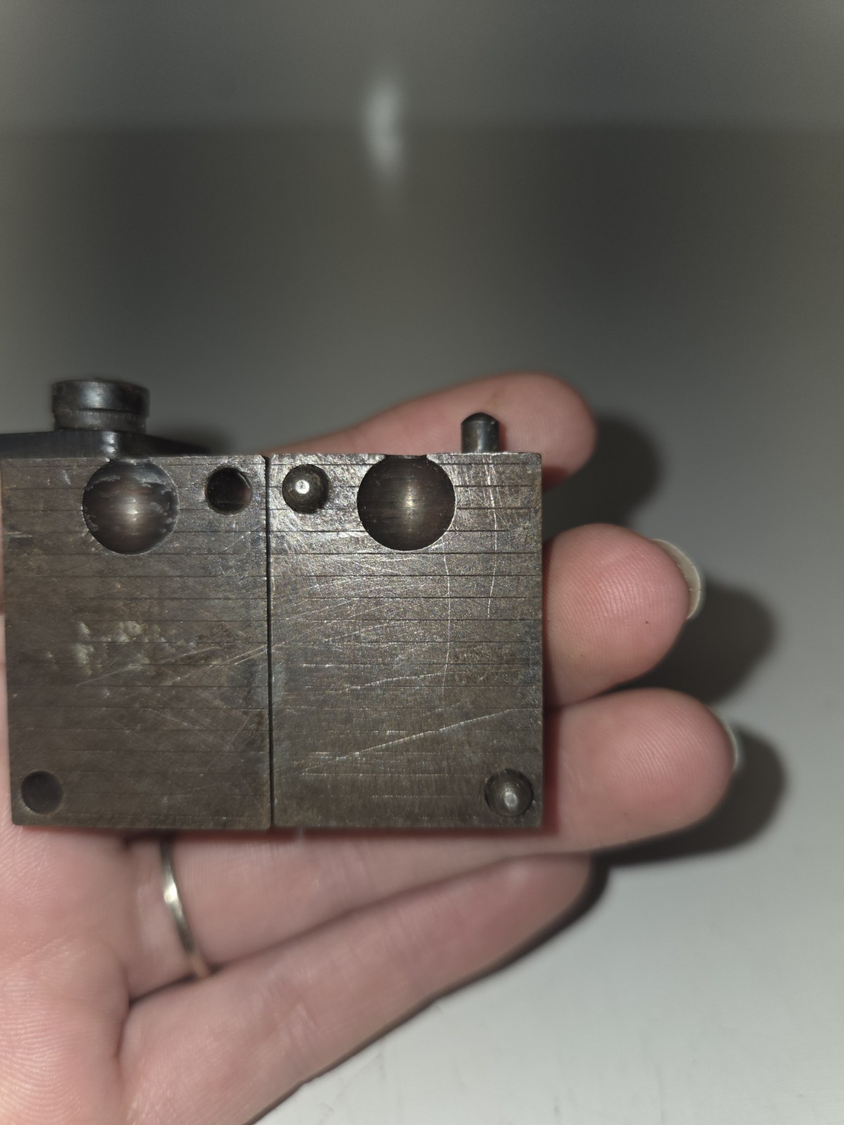 Lyman/Ideal .350dia Round Ball Single Cavity Mold