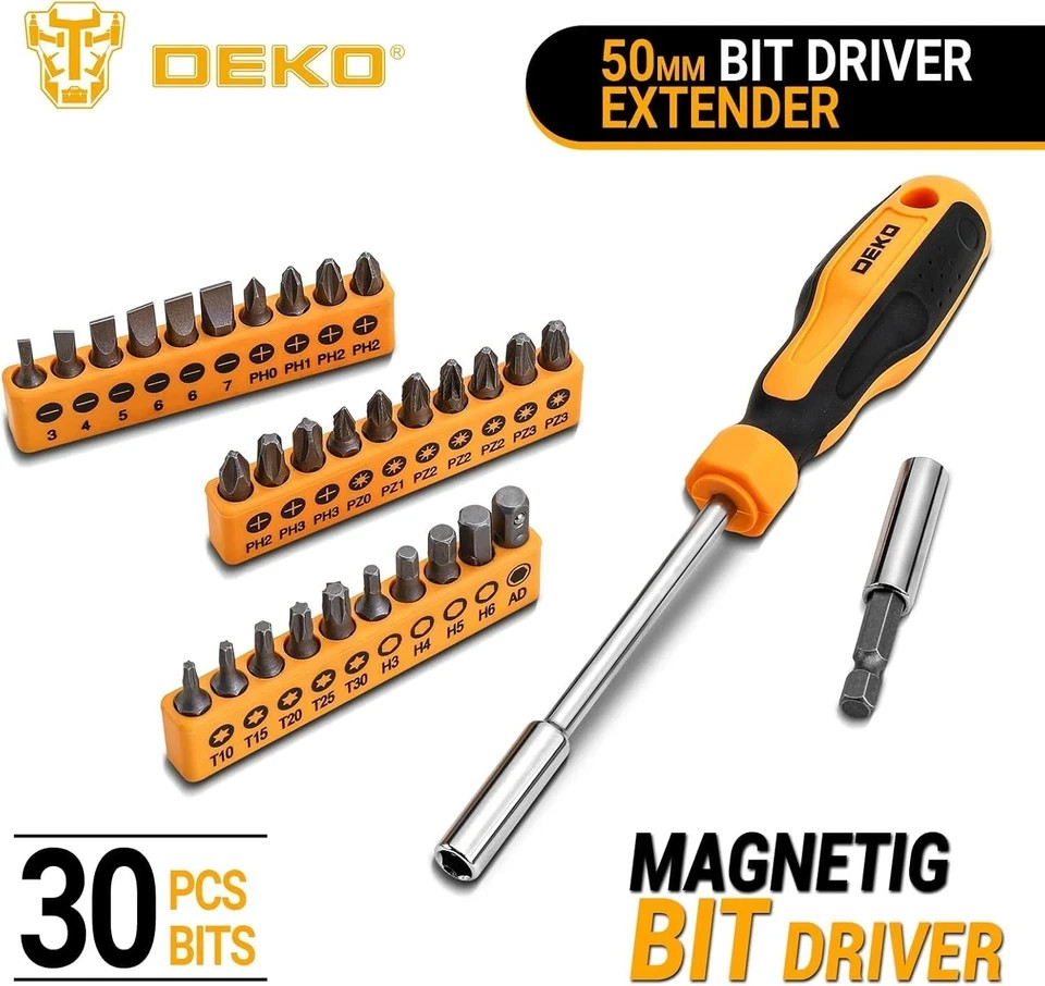 62-Piece Household Tool Set：Small Basic Home Tool Kit with Plastic Toolbox, H...