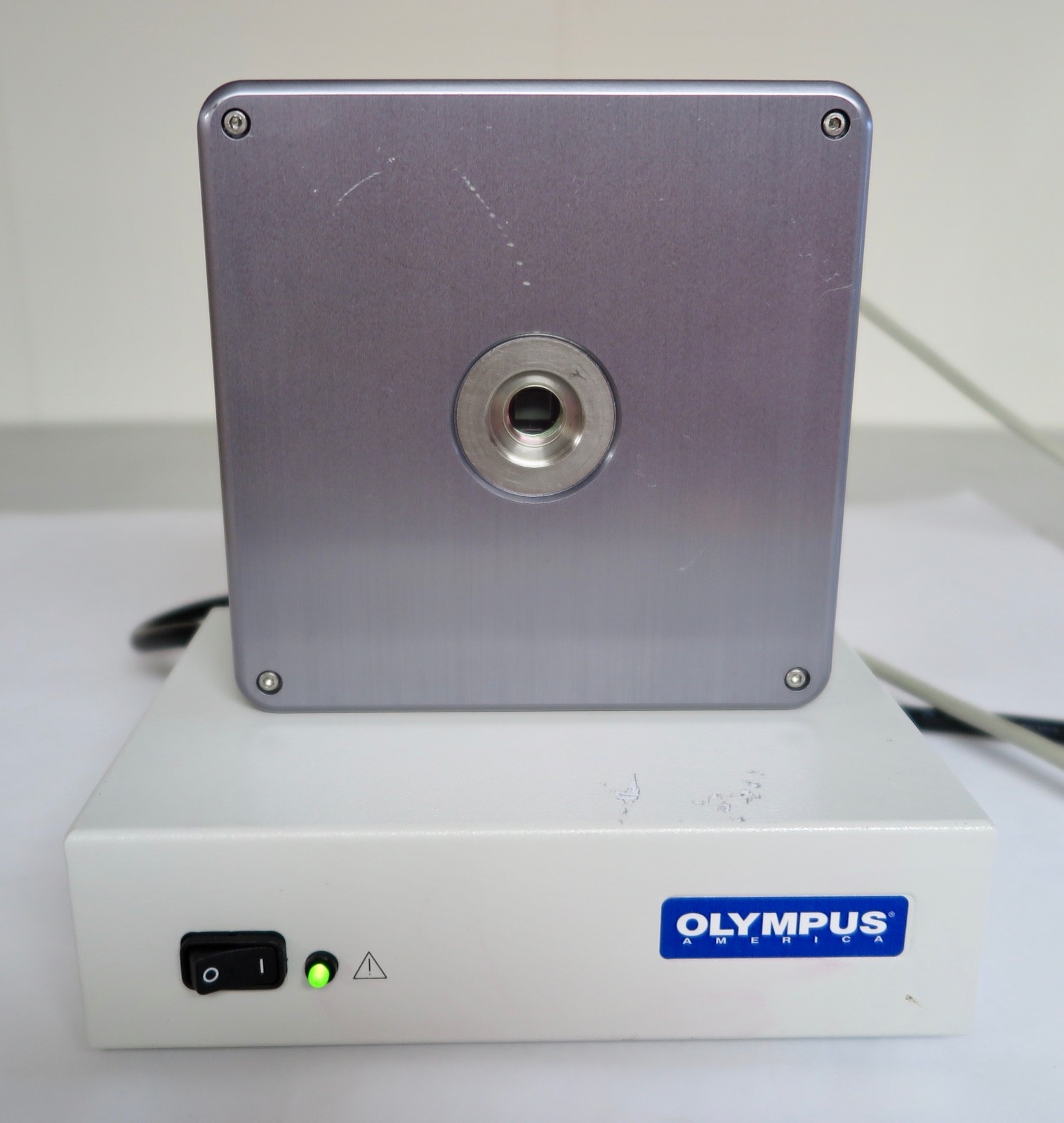 OLYMPUS OPTRONICS 60806 Power Supply Magnafire & CCD Microscope Camera Head WORK