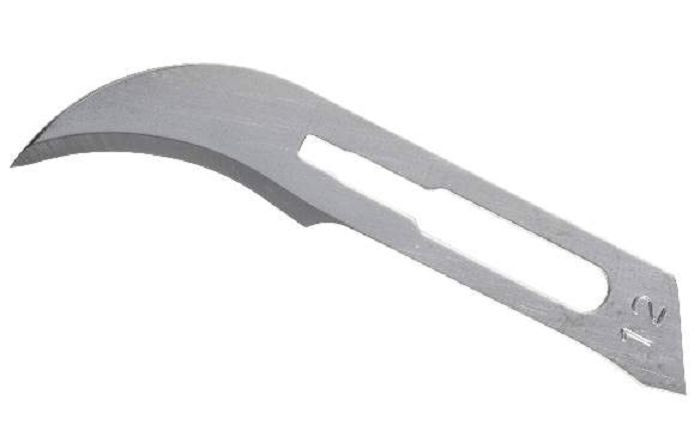 Lot of 10 Surgical Blades #12