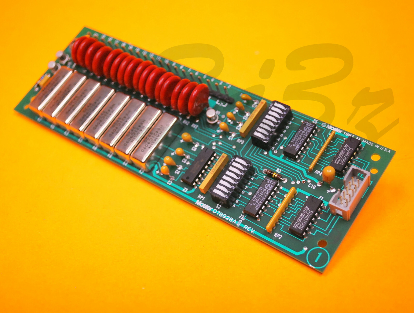 Mosler PMI 789280AA PCBA Relay Interface