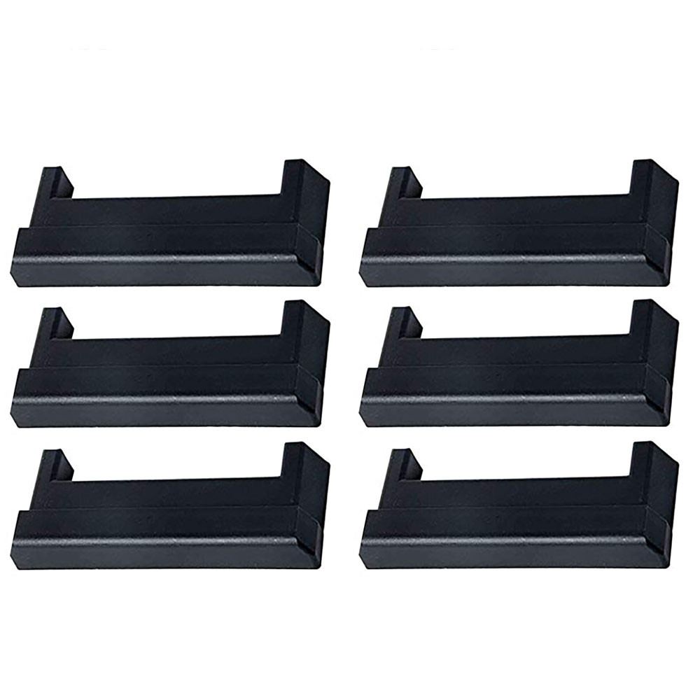 Set of (6) E Track End Cap End Plug Cap For Enclosed Trailer Cargo Van Trailer