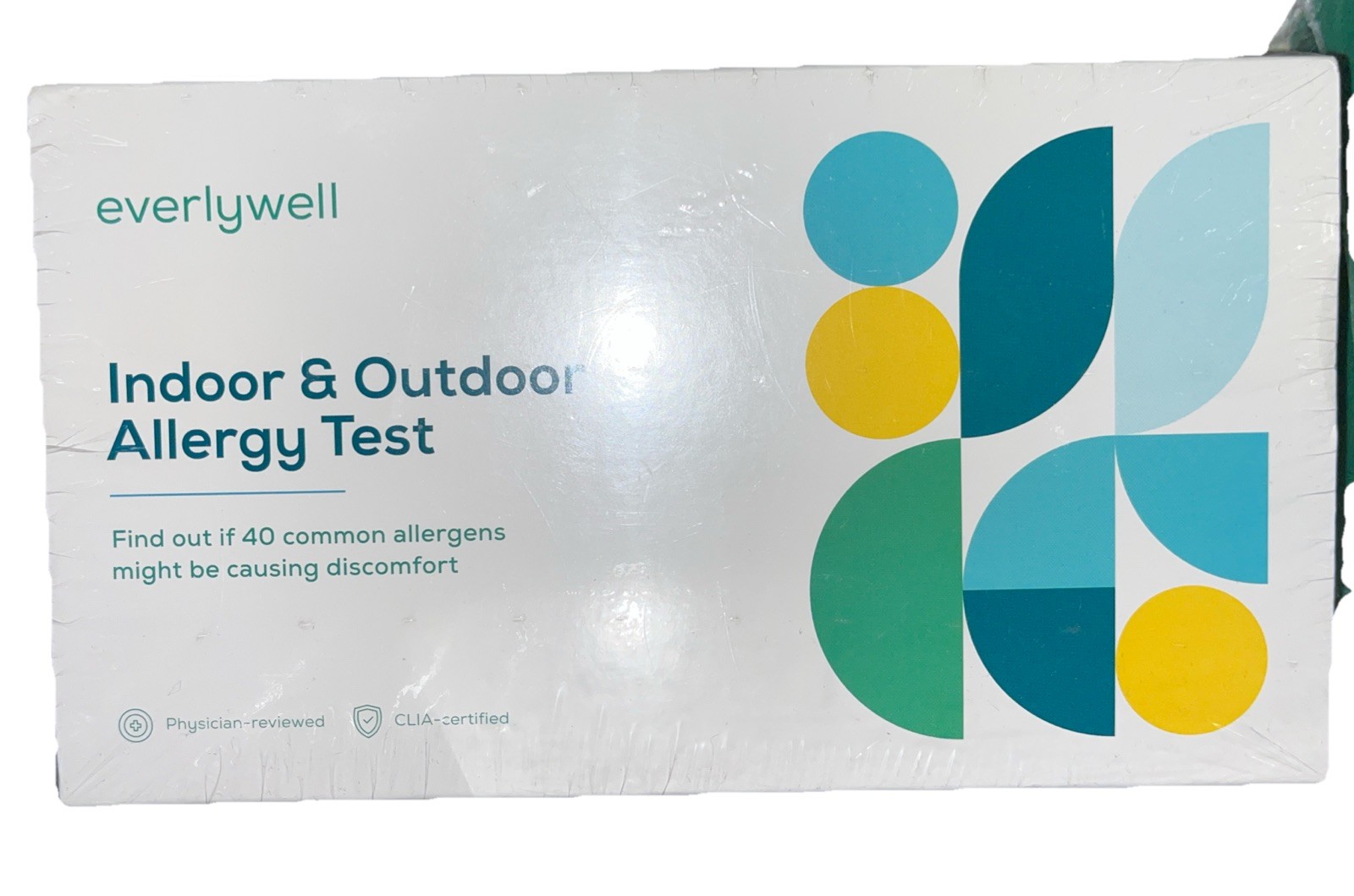 Everlywell Indoor & Outdoor Allergy Test- CLIA-Certified 40 Common Allergens H1