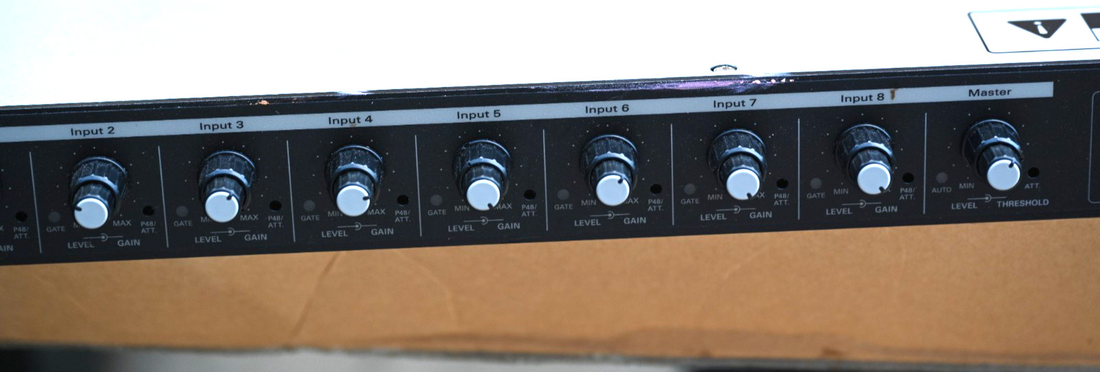 Audio-Technica AT-mx 381 Digital Mixer 1u Rackmount 8 Channel