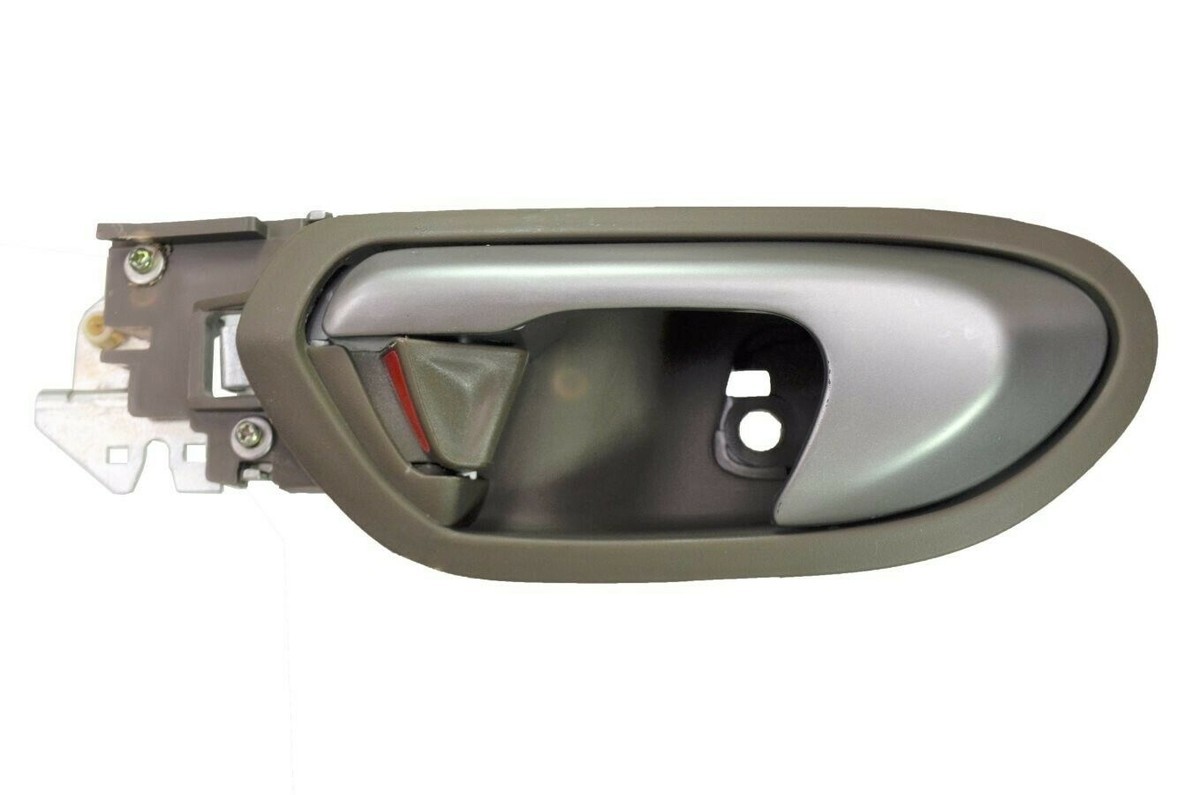 fits 2006 to 2011 Honda Civic Interior Door Handle Front Left Brown Silver Sedan