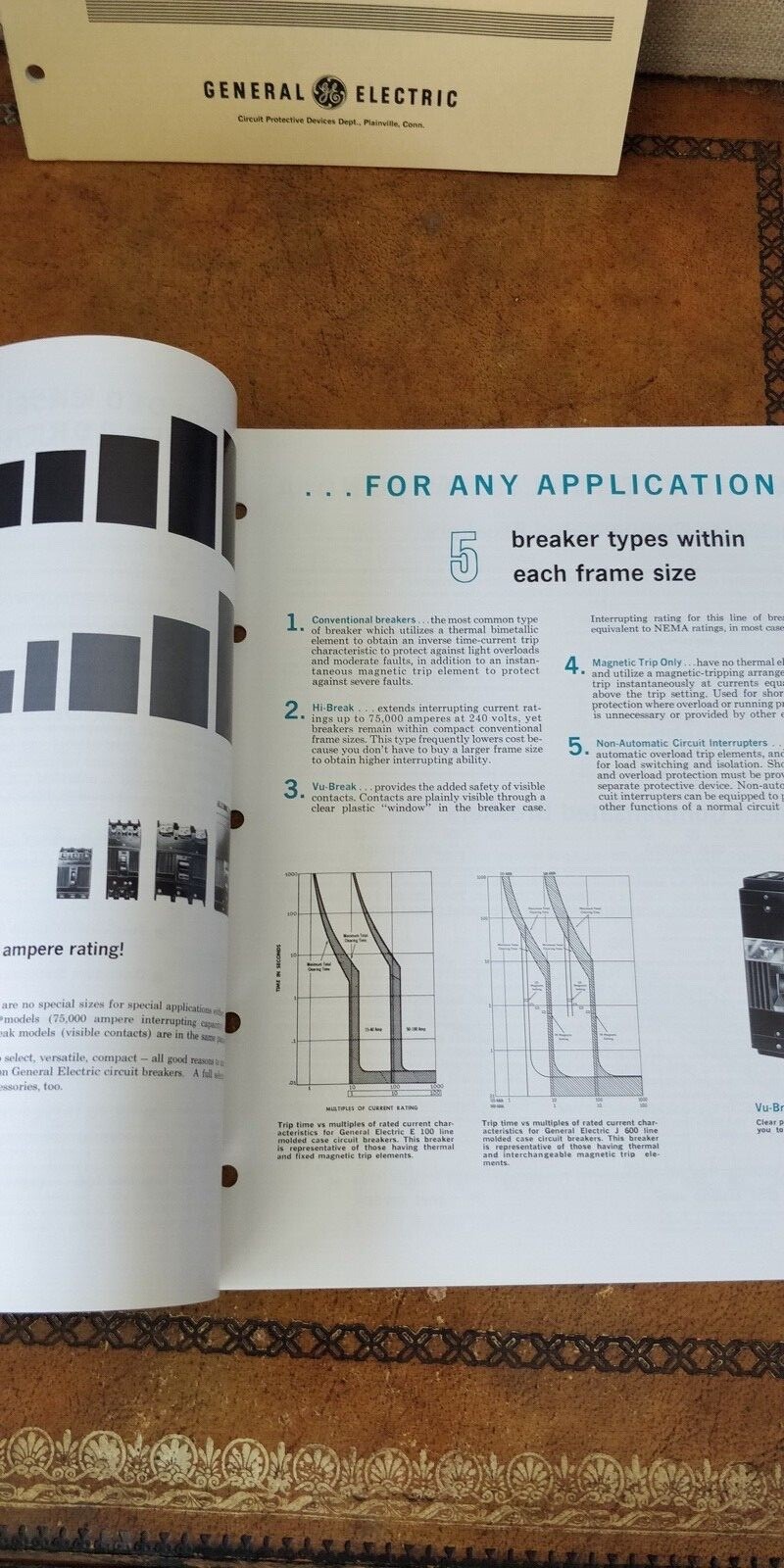 1950s General Electric Application Selection of