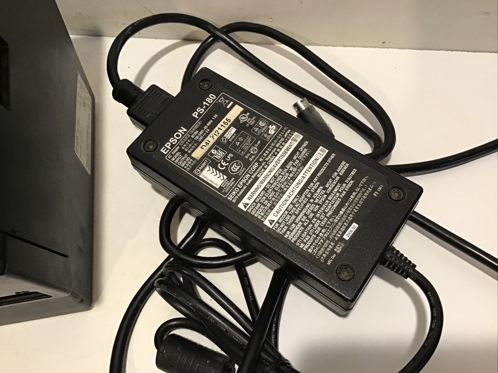 Epson Micros TM-T88III M129C Thermal Receipt Printer Parallel Port - Black