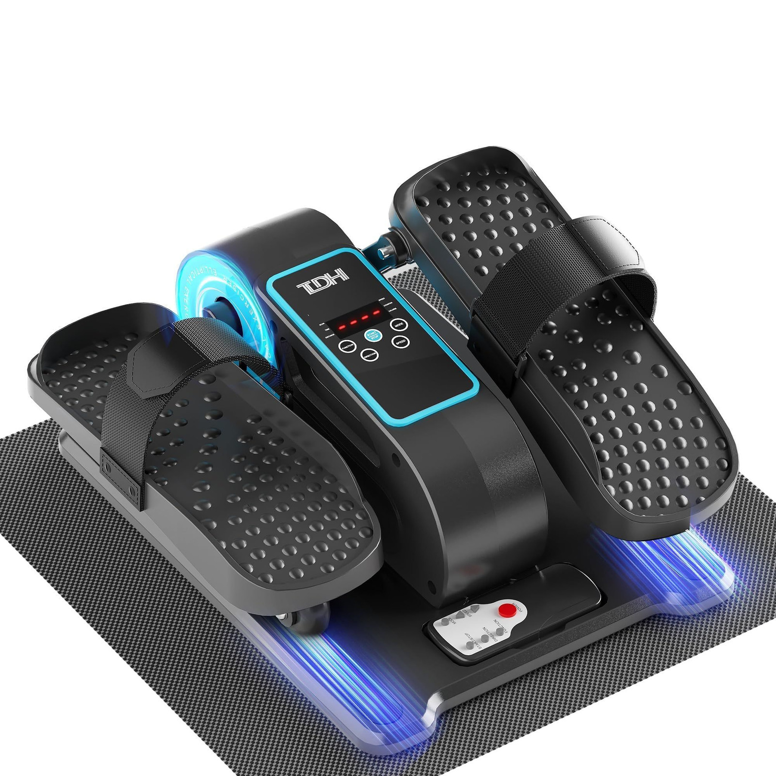 TDH Under Desk Elliptical Machine,Electric Leg Exerciser as Seen on Blue-PRO