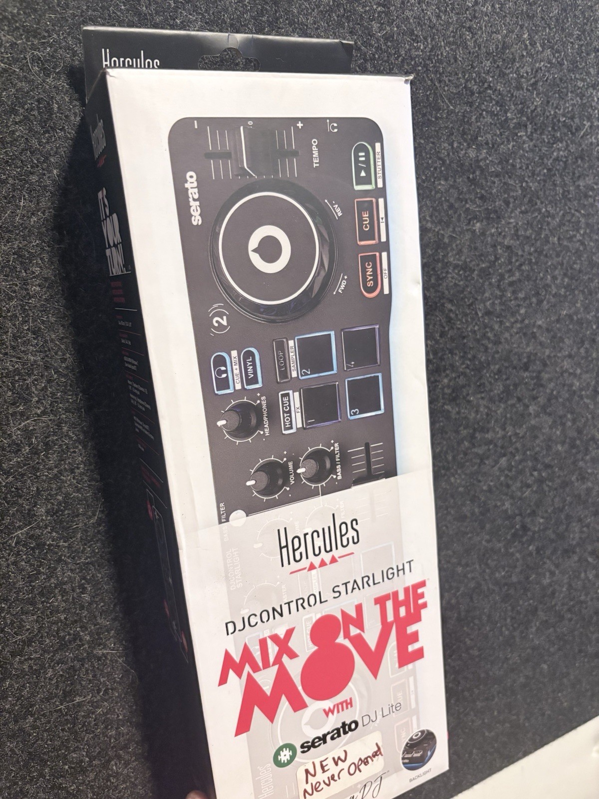 Hercules DJControl Starlight 2-Deck 2-Channel DJ Controller w/ Sound Card