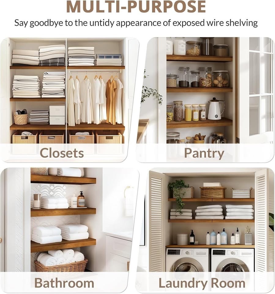 Bamboo Shelves