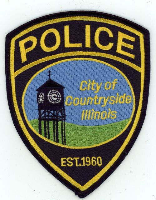 ILLINOIS IL COUNTRYSIDE POLICE NICE SHOULDER PATCH SHERIFF