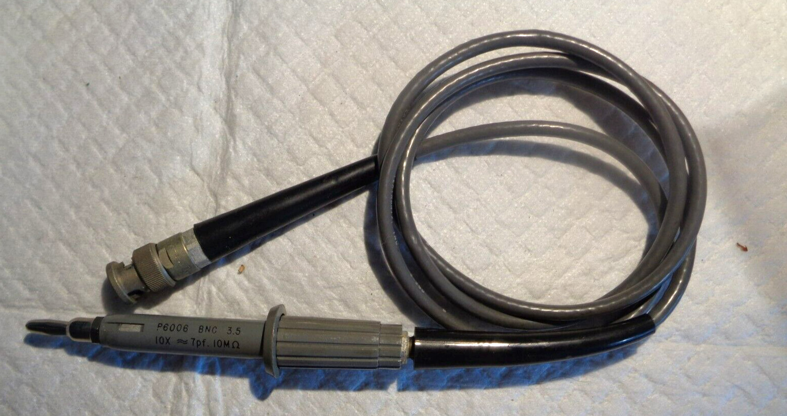 Tektronix P6006 BNC 3.5 10X 7pf 10MΩ UHF Probe (#5, AUG 24)