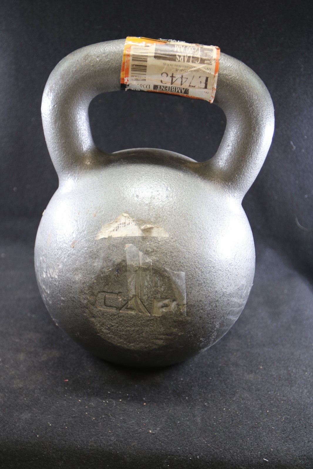 CAP Cast Iron Kettlebell 80 Lb. Weight Kettle Bell Core Strength Daily Exercise