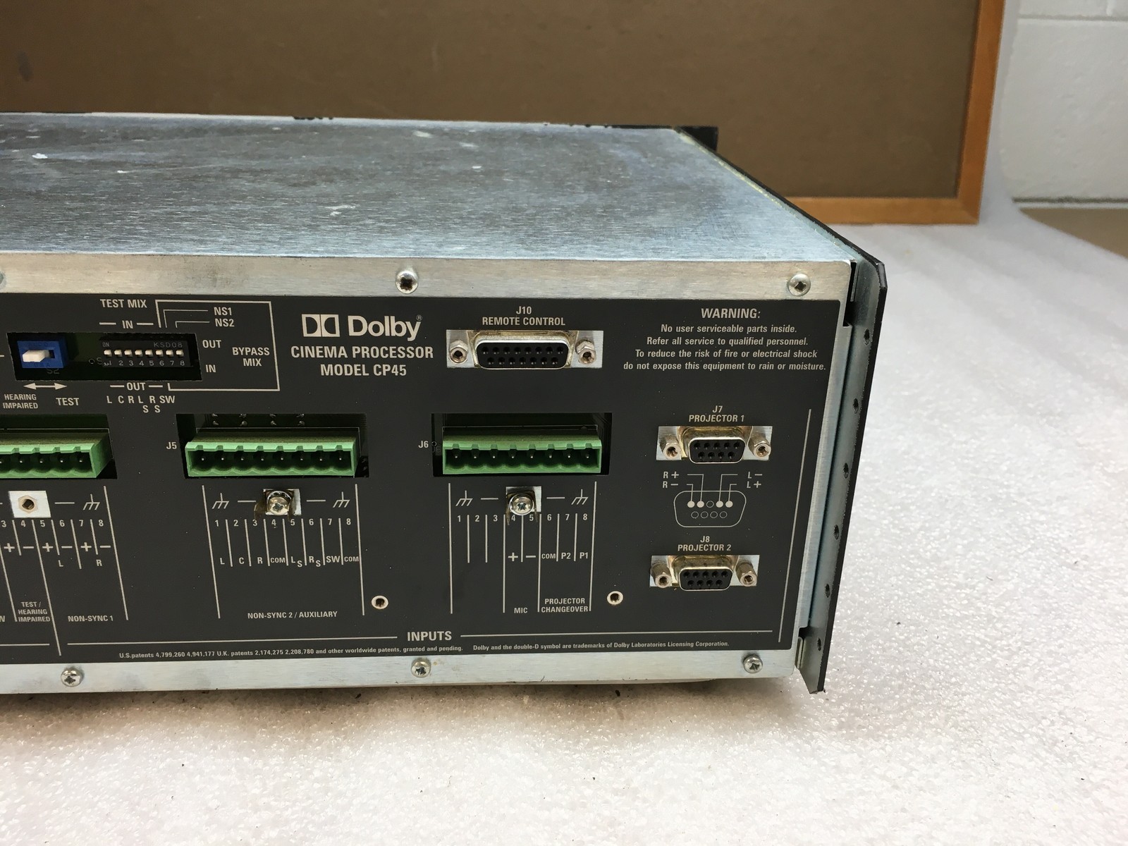 Vintage Dolby Laboratories CP45 Cinema Sound Processor 35mm Analog 5.1