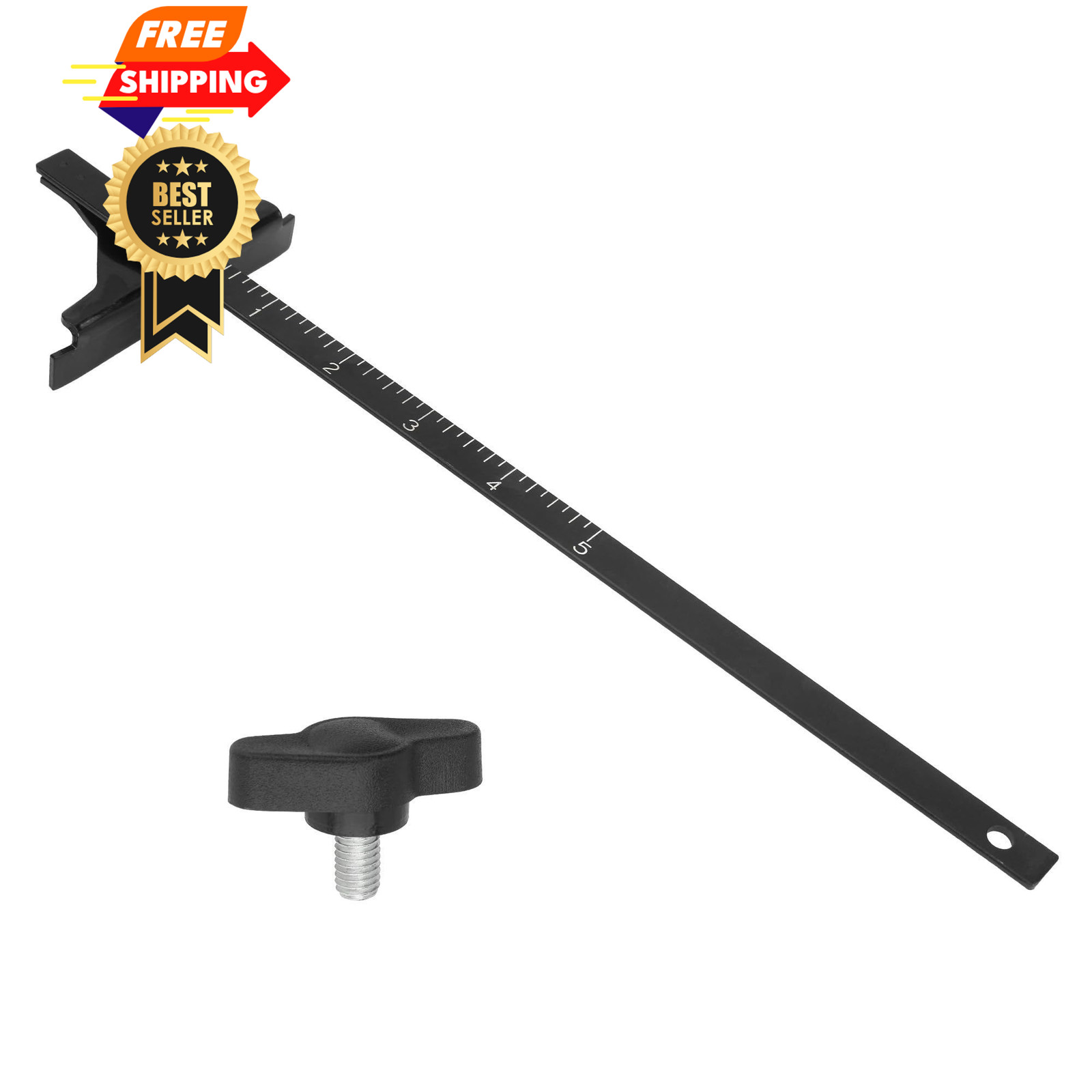 Edge Rip Guide for Ryobi P508 Circular Saw 204585001 Black