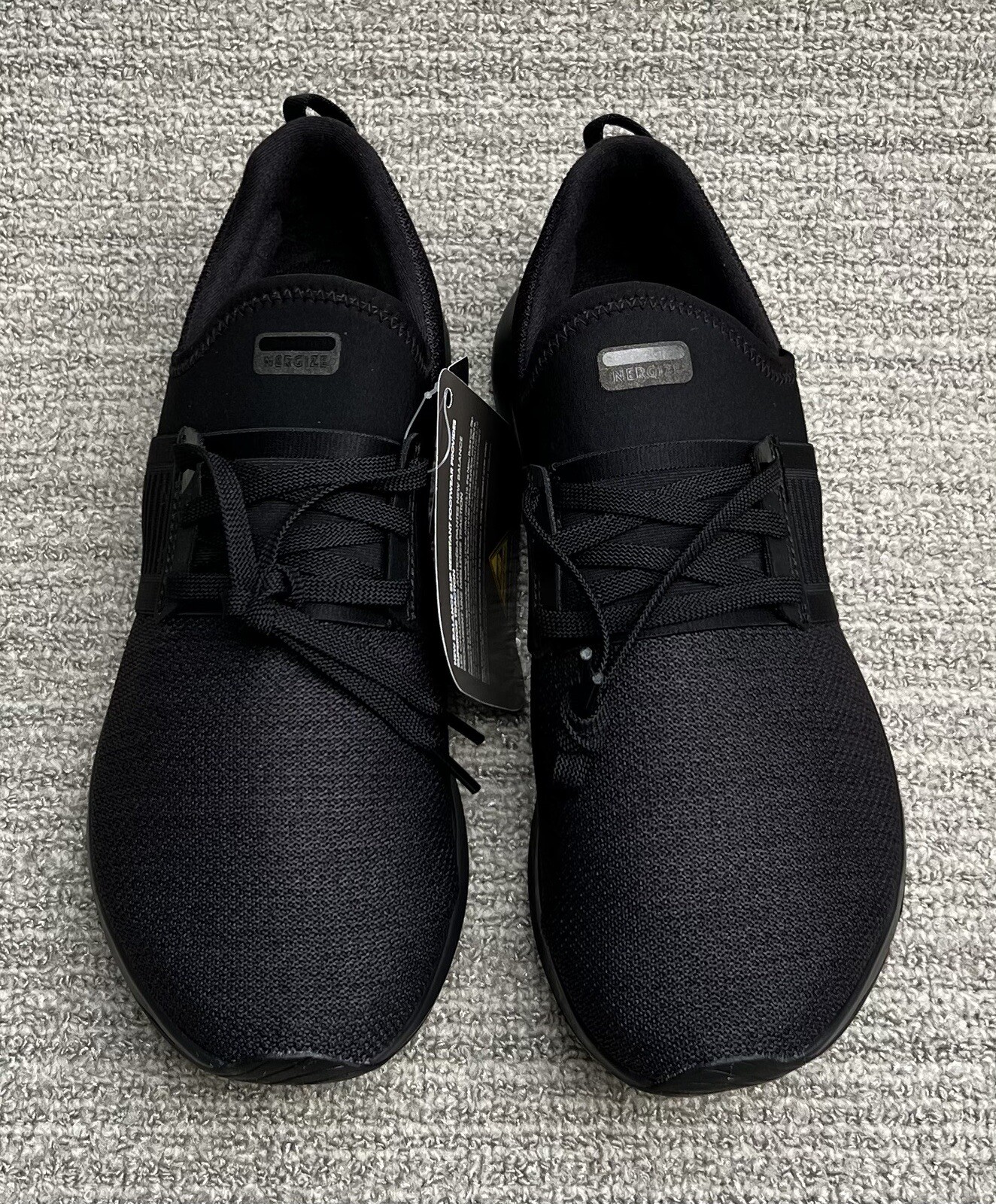 New Balance Unisex Work Shoes Dyna Soft Nergize V3 Black B Width Slip Resistant