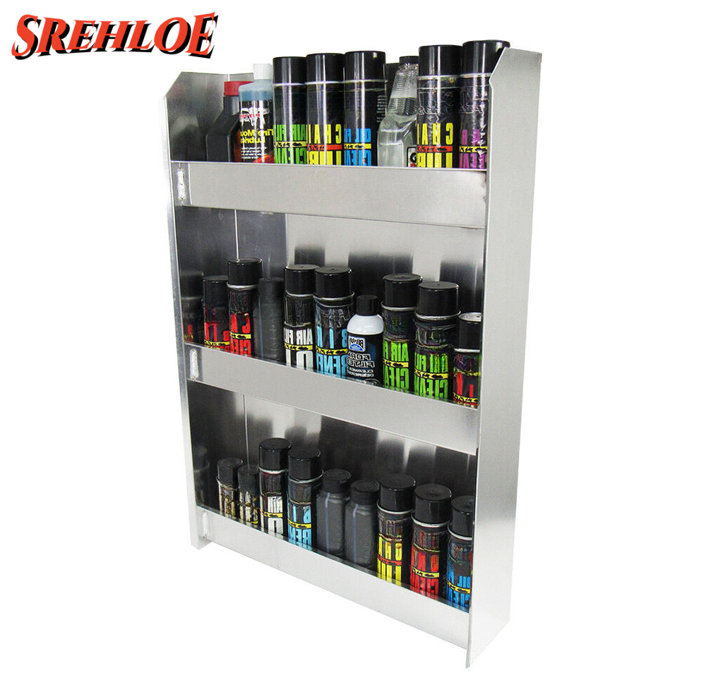Aluminum Cabinet Shelf Holder 36"x24"x5" Trailer Organizer Wall Mount