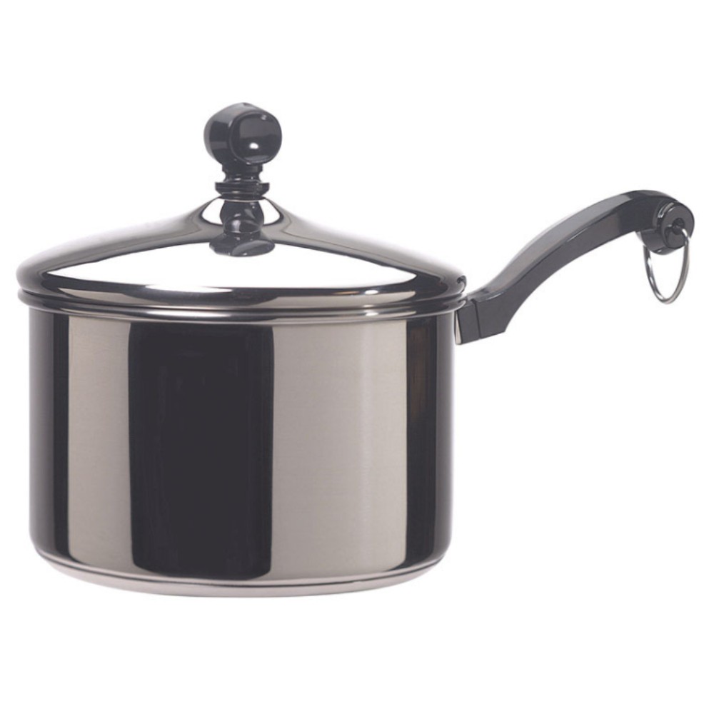 Farberware 50002 Silver Classic Series Stainless Steel Covered Saucepan 2 qt.