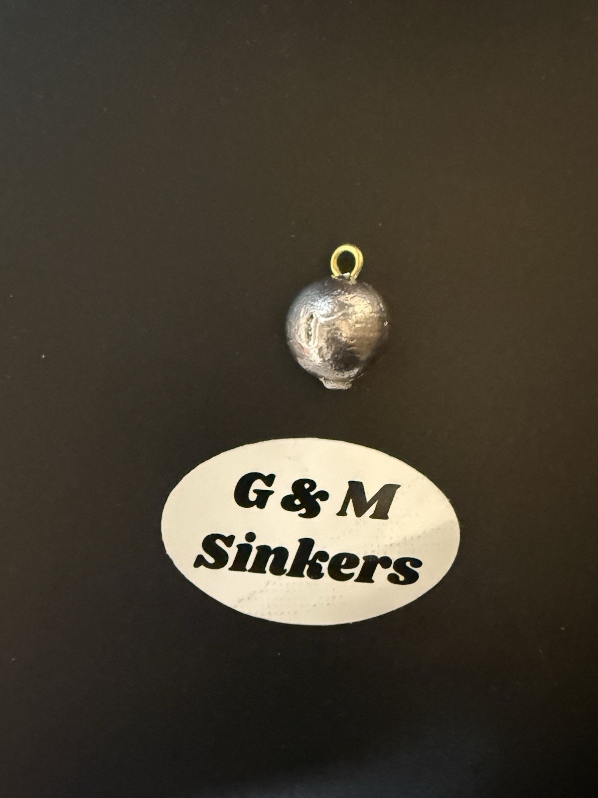 80 1oz Cannon Balls Sinkers Fishing Weights.  Top Quality lead.  Made In The USA