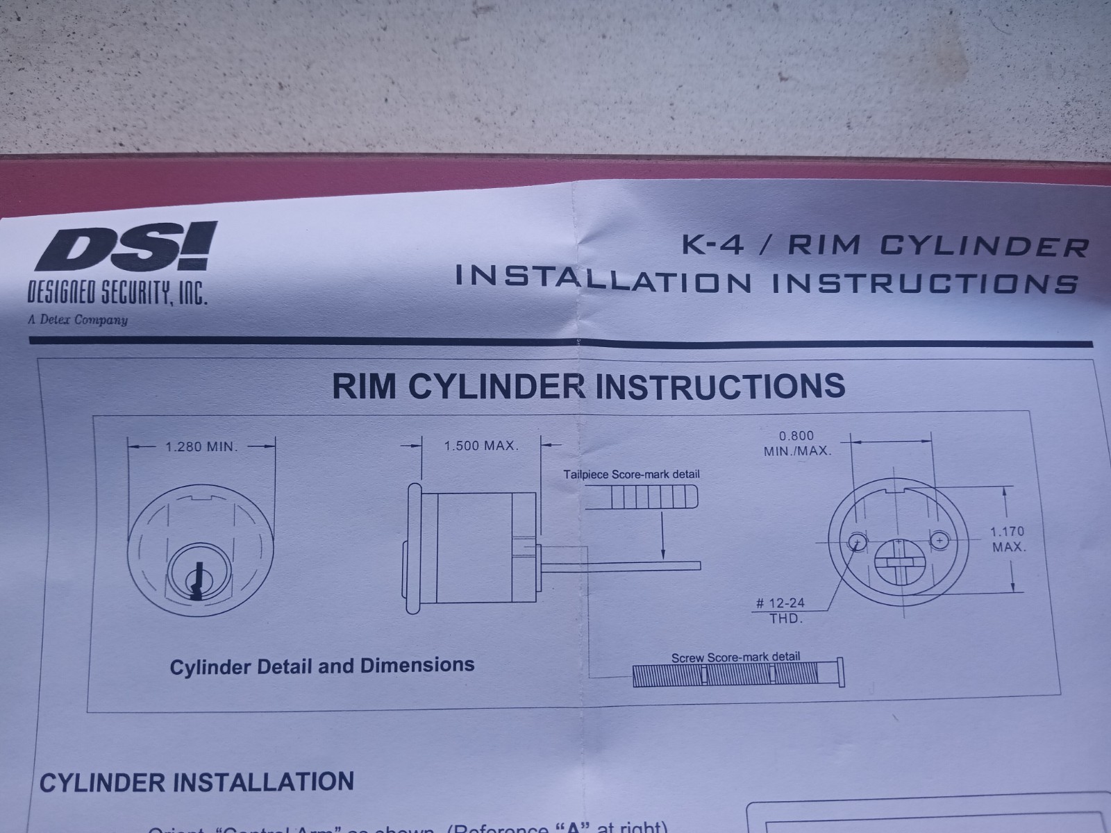 NEW IN BOX DSI ES4300A-K4-T1 EXIT ALARM
