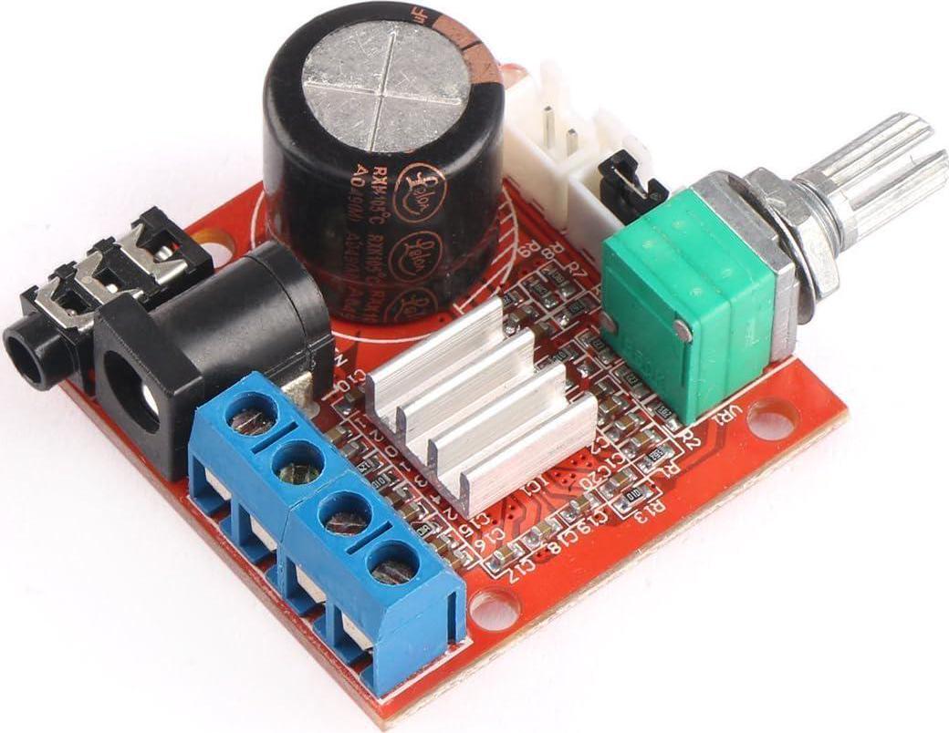 Mini 2.0 Hi-fi Electronic Stereo Audio Assembled Amplifier Portable AMP 10W+10W