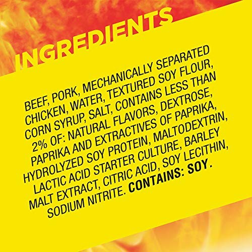 Slim Jim Smoked Meat Sticks, Original Flavor, 6g 12.88 Ounce (Pack of 1)