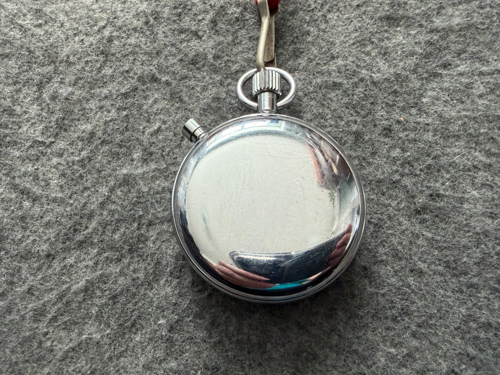 Swiss Made Clebar Mechanical Wind Up Stop Watch with the Box - Problem
