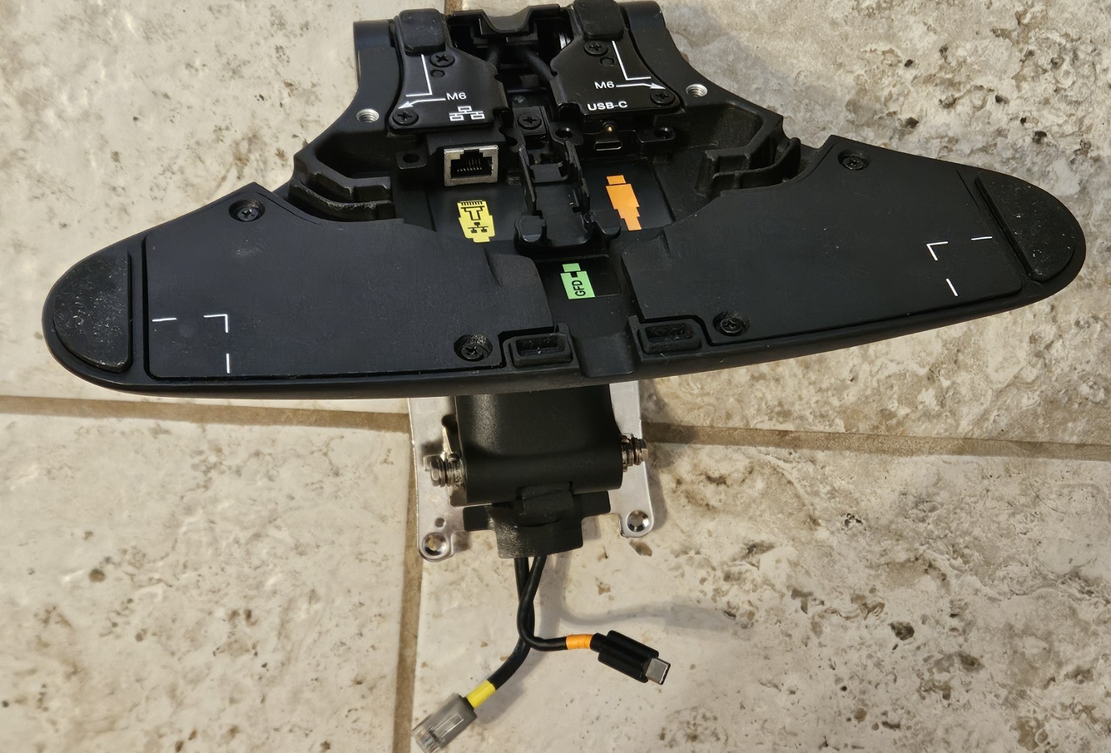 Toast POS Terminal Table Stand with Ethernet USB-C Connector