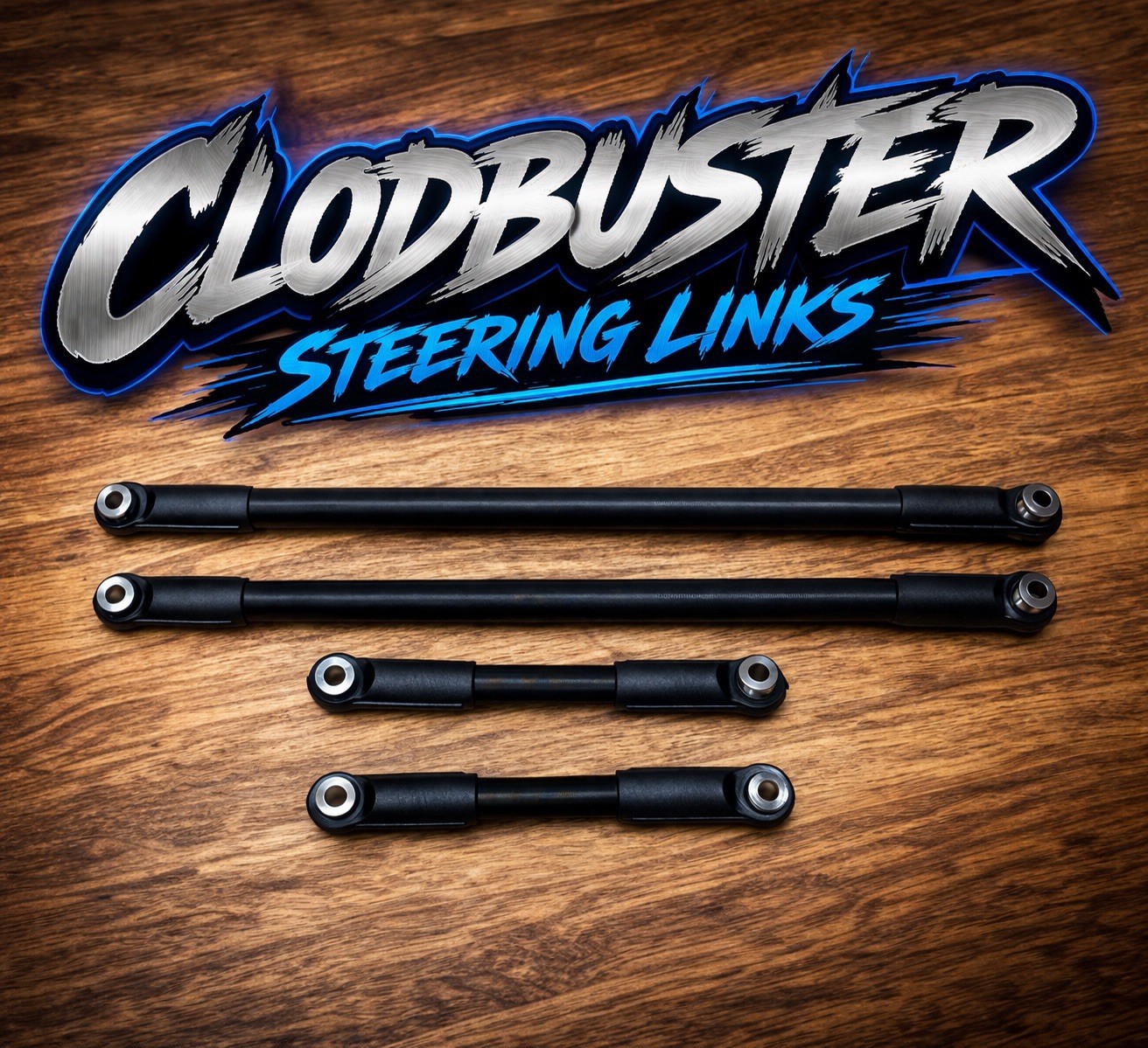 Clodbuster Steering Links For Servo Bumper Setups Tamiya Bullhead