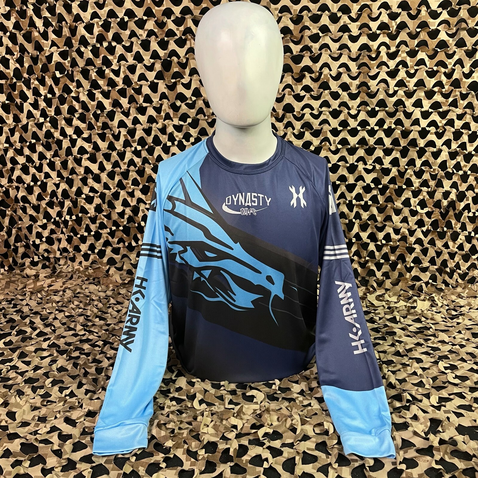 NEW HK Army DryFit Practice Paintball Jersey - Dynasty Blue - Large