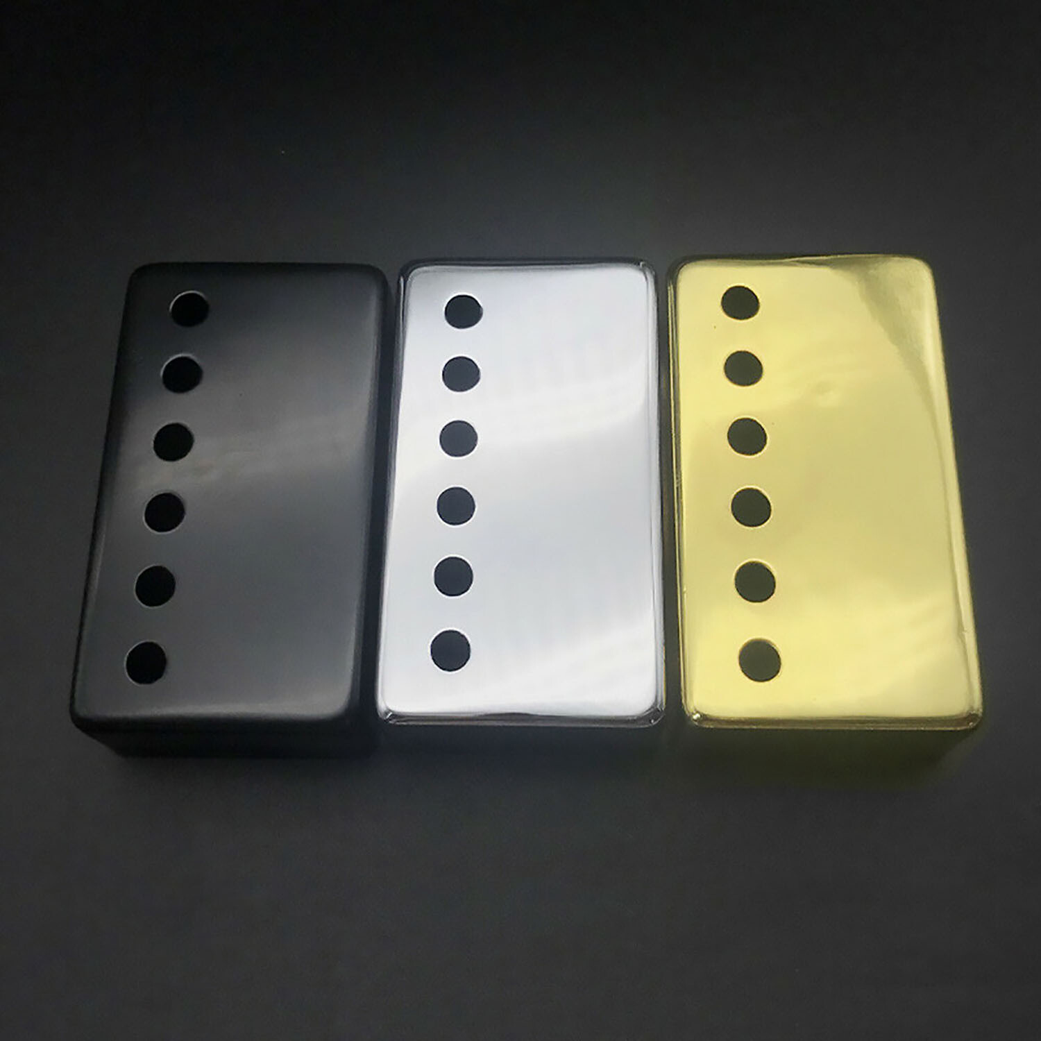 2 Brass Guitar Humbucker Pickup Covers 50 49.2 52mm for Les Paul Epiphone Gibson