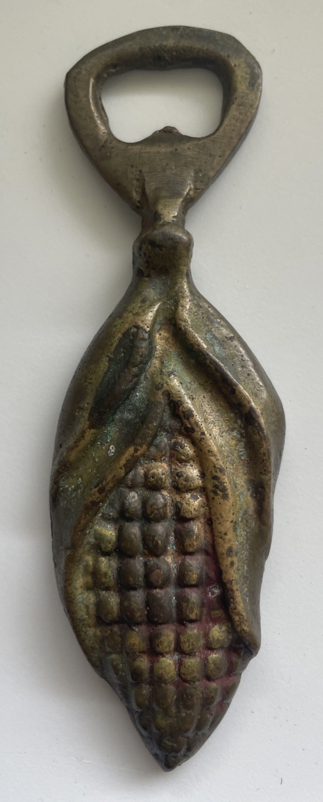 Cast Iron Metal Corn Cob Farmhouse Bottle Opener Country Decor