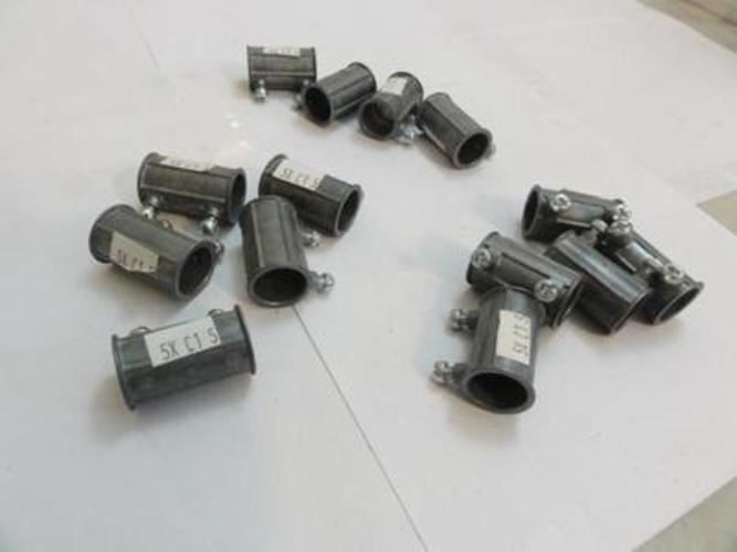 196568 New-No Box; Halex 12201 LOT-14 Screw Coupling; 1/2" Conduit Size