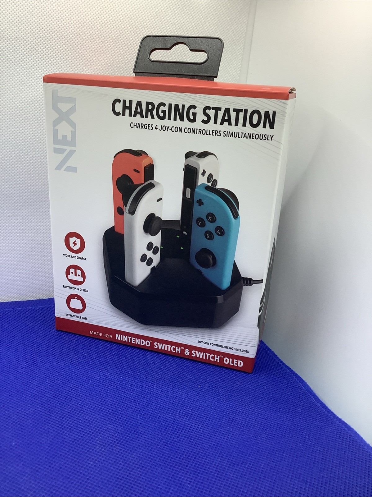 NEXT - Joy-Con Charge Station For Nintendo Switch & Switch OLED - Black