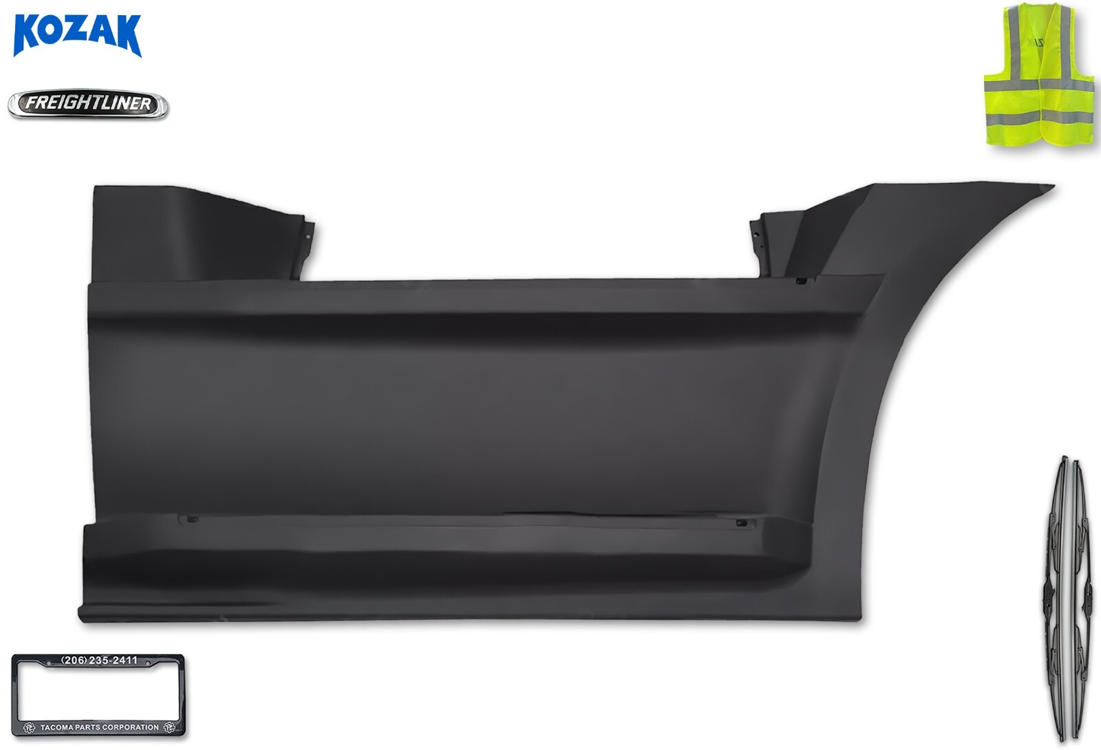 Front Fairing Skirt Panel Right Passenger Side For Freightliner Cascadia 2018+