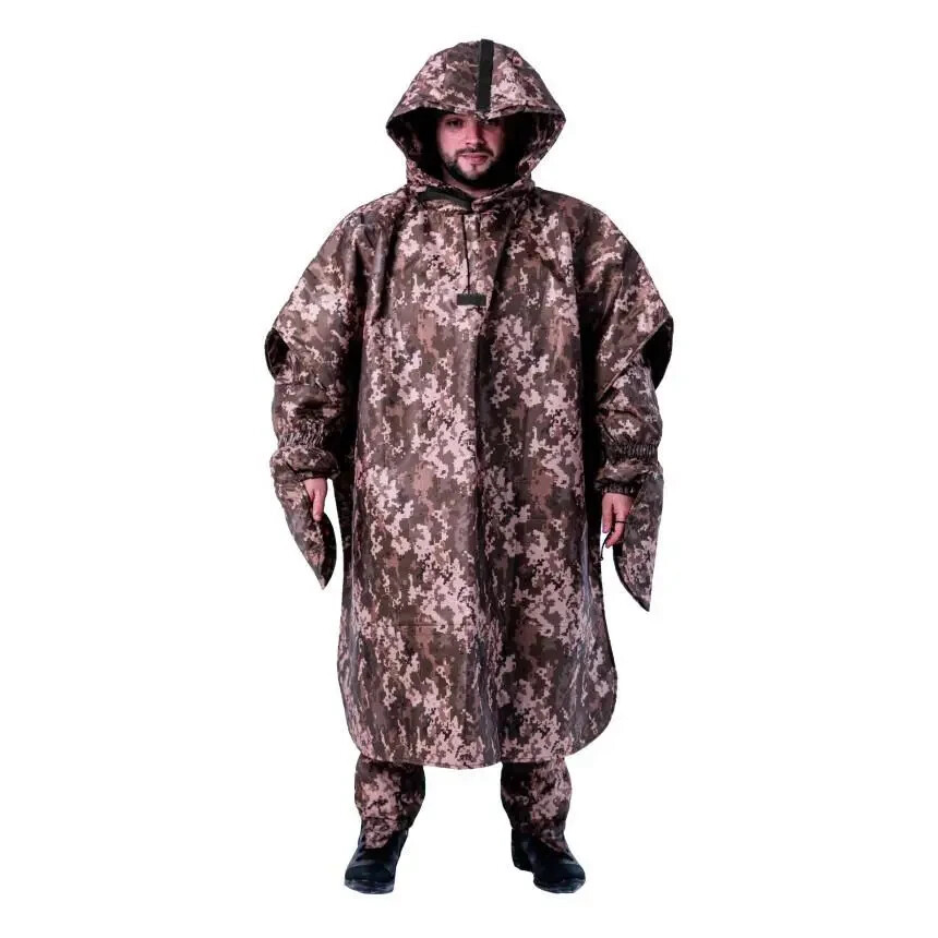 Poncho raincoat Anti-thermal imaging Multicam, tactical camouflage🇺🇦.