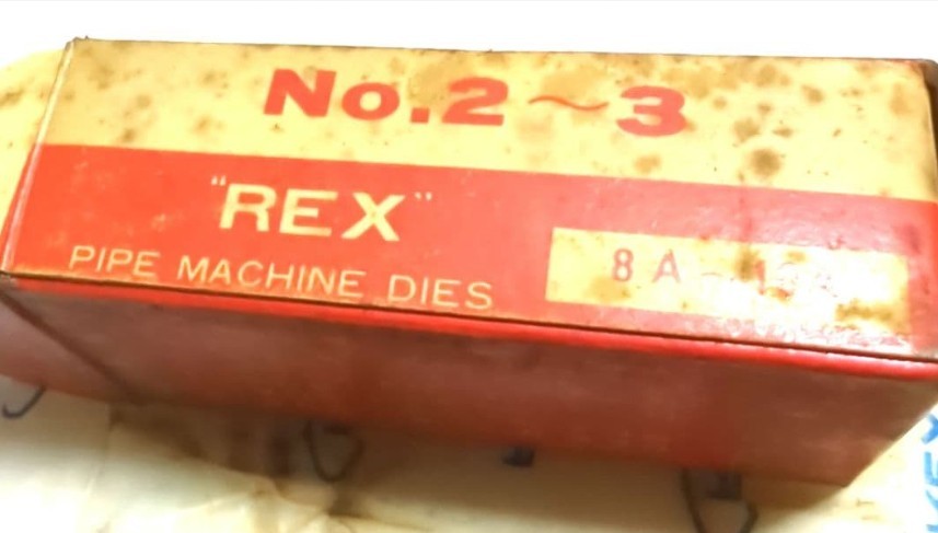 REX pipe machine dies Cheza: NO.2-3, 8A-10A